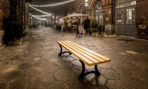 Parka sols Lodz bez atzveltnes