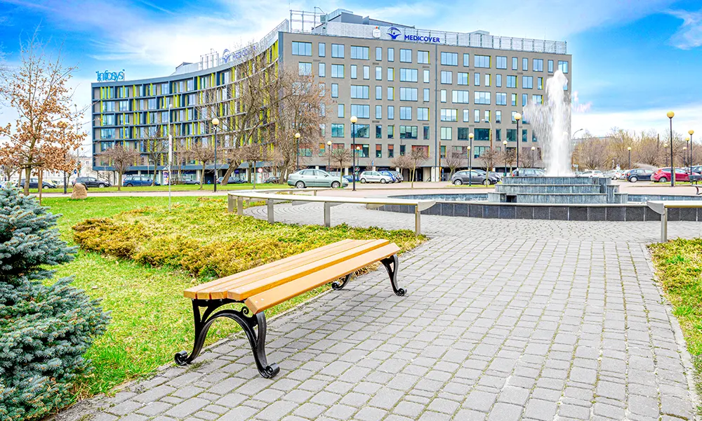 Dārza sols Vienna bez atzveltnes