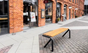 Parka sols Lyon bez atzveltnes