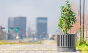 Pilsētas puķu pods Oslo 80 l