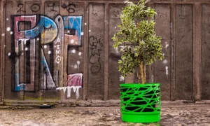 Pilsētas puķu pods Ostrava 80 l