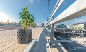 Pilsētas puķu pods Split 80 l