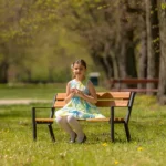 Bērnu sols Smialek ar koka roku balstiem