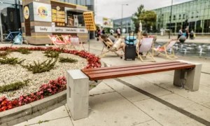 Parka sols Roma bez atzveltnes