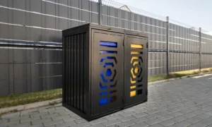Atkritumu konteineru nojume Tytan II 2 konteineriem