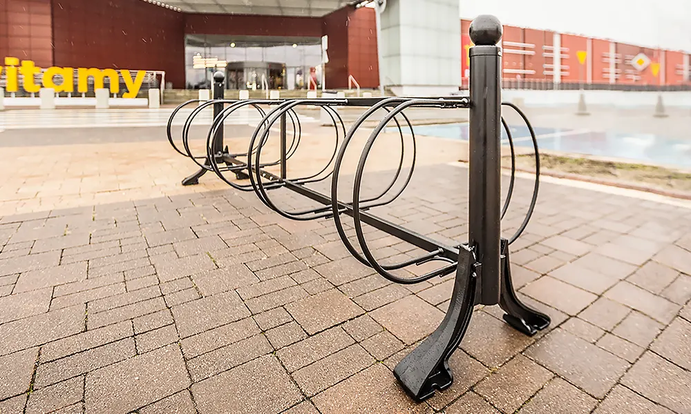 Velosipēdu statīvs Lodz – 10 vietas
