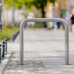 U veida velosipēdu statīvs