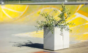 Pilsētas puķu pods Roma 90 l